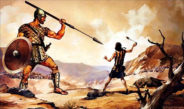 David and Goliath