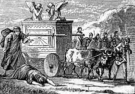 David Brings the Ark of the Covenant to Jerusalem