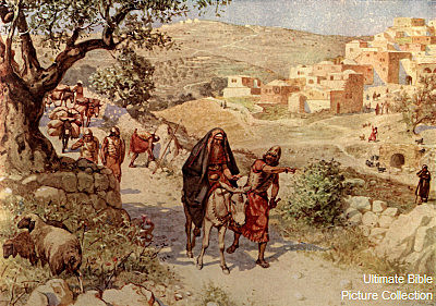 David flees Jerusalem