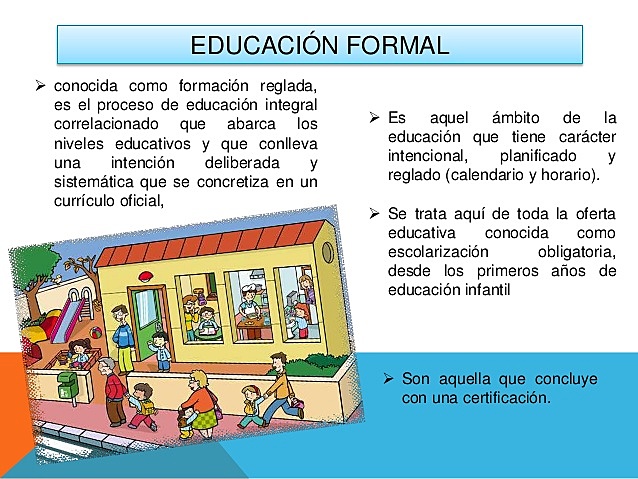 APORTES DE LA EDUCACIÓN FORMAL