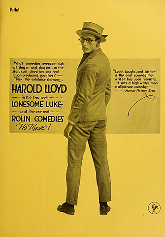 HAROLD LLOYD "Cine mudo"