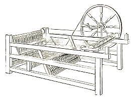 1764 Hargreaves realizza la filatrice semi-meccanica