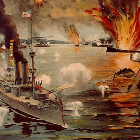 U.S. attack on Manila Bay