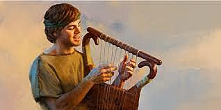 David Plays His Harp
