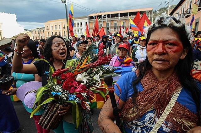 Levantamiento indígena en Colombia