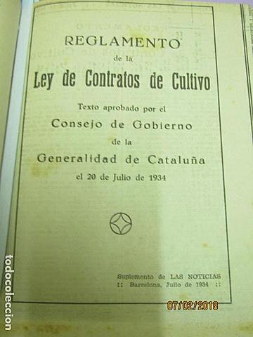 Ley de Contratos de Cultivos declarada inconstitucional