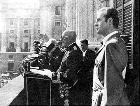 Franco designa su primer gobierno