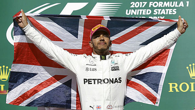 Lewis Hamilton se corona en la edición 2017