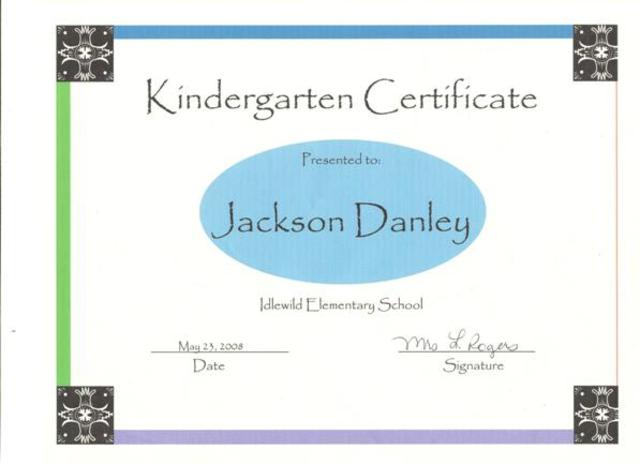 Graduated Kindergarden