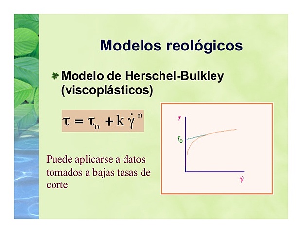 APARECE EL MODELO DE HERSCHED-BULKLEY