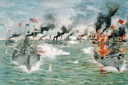 U.S. attack on Manila Bay