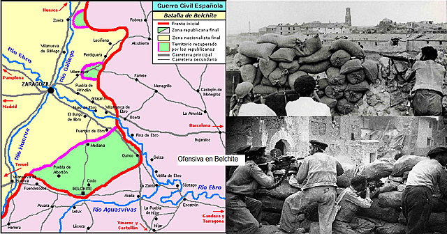 Ofensiva republicana en Belchite