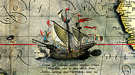 Timeline: "Primer viaje alrededor del globo", Antonio de Pigafetta