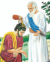 Saul is anointed king