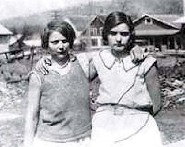 Victoria Price and Ruby Bates