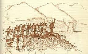 Se establecio el cuartel militar-the military barracks was established