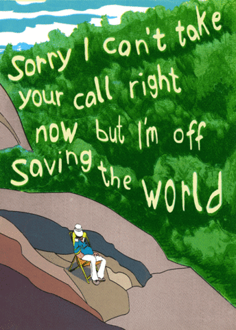 I kept the world from coming to an end