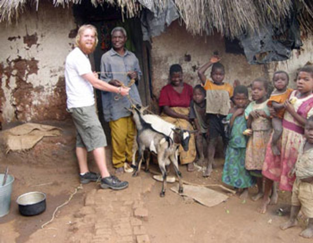 I joined the peace corp