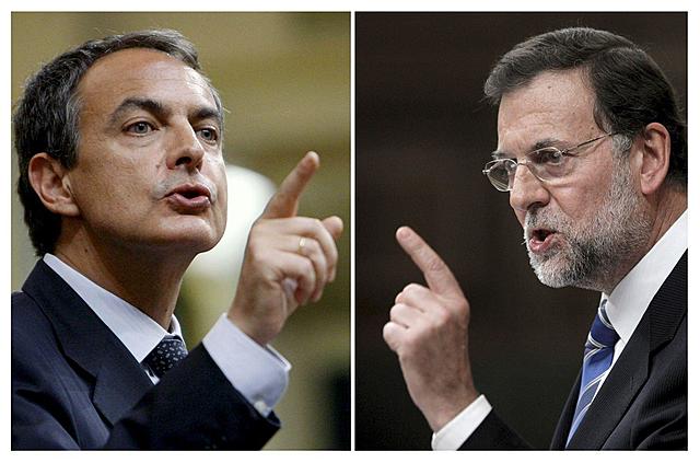 El PP de Mariano Rajoy pierde las elecciones frente al PSOE de José  Luis Rodríguez Zapatero.