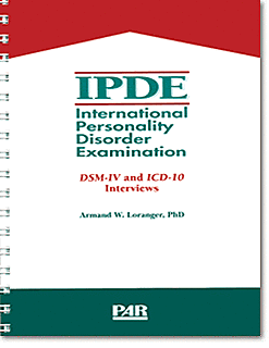 López-Ibor, Pérez Urdániz y Rubio International Personality Disorder Examination (IPDE)