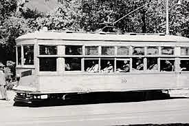 Tranvia medio de transporte en bogota-----Tram means of transportation in Bogota