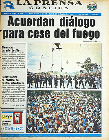 Acuerdan diálogo en San Ignacio, México, para darle fin al conflicto armado