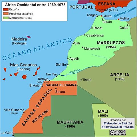 Descolonització de Guinea Equatorial, Sidi Ifni i Rio Muni