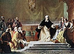 Cortes de Toledo, en las que se recortan los privilegios de la nobleza.Establecimiento de la Inquisición en Castilla. Establecimiento de la Inquisición en Castilla
