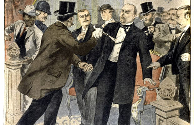 El presidente de EUA William McKinley es asesinado