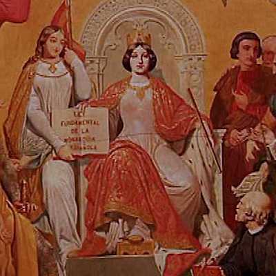 Timeline: LA ESPAÑA LIBERAL DE ISABEL II Y LAS GUERRAS CARLISTAS