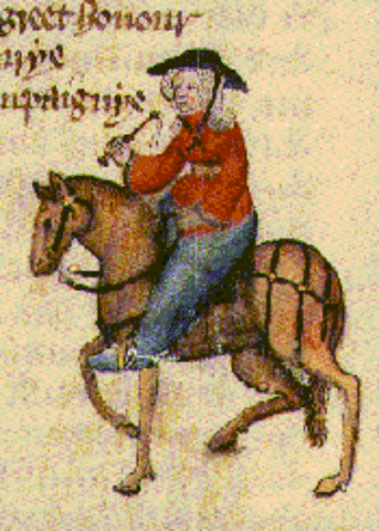 Chaucer begins writing "The Canterbury Tales"