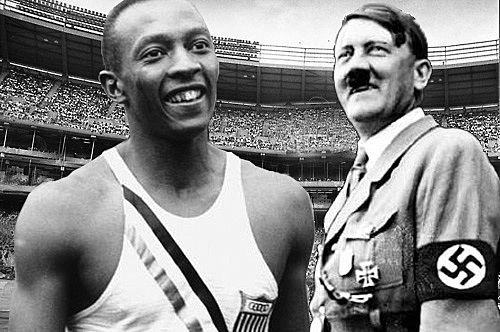 Jesse Owens en los Juegos Olímpicos de Berlín 1936