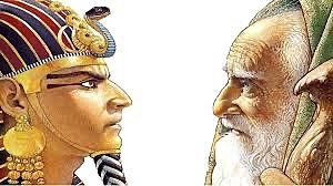 MOISES ANTE EL FARAON