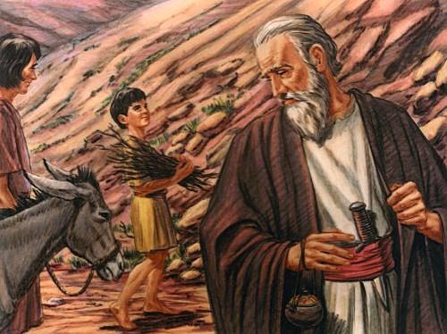 Abraham y el sacrifico de Isaac 2