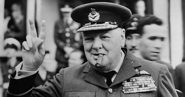 Winston Churchill: "Blood, toil, tears and sweat"
