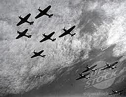 Inicio de la Guerra aérea