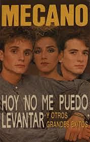 "Hoy no me puedo levantar" de Mecano