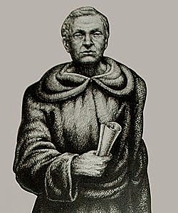 Domingo de Soto. Los cuerpos que caen a través de un medio homogéneo se aceleran uniformemente.  Sin embargo, no anticipo refinamientos contenidos en la teoría de los cuerpos que caen de Galileo. Fraile dominico y profesor teología Universidad Salamanca