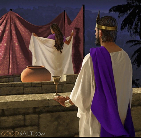 Davids adultery with Bethsheba