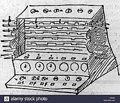 la primera máquina de calcular