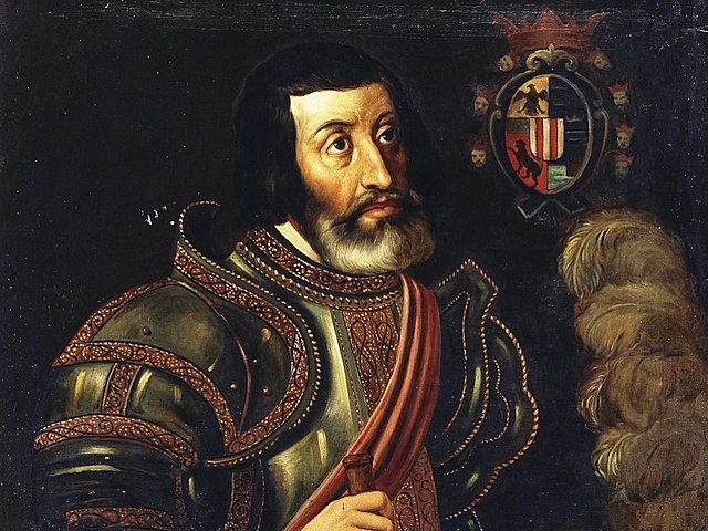 what year did Cortes start exploring in?