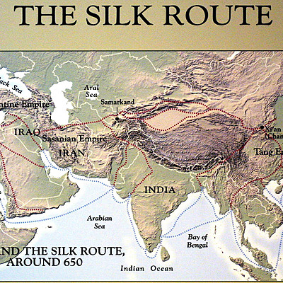Timeline: The Periods of the Silk Roads.