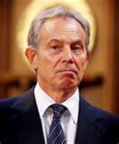 Tony Blair was elected Prime Minister.