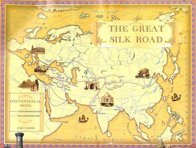 Western trade routes established