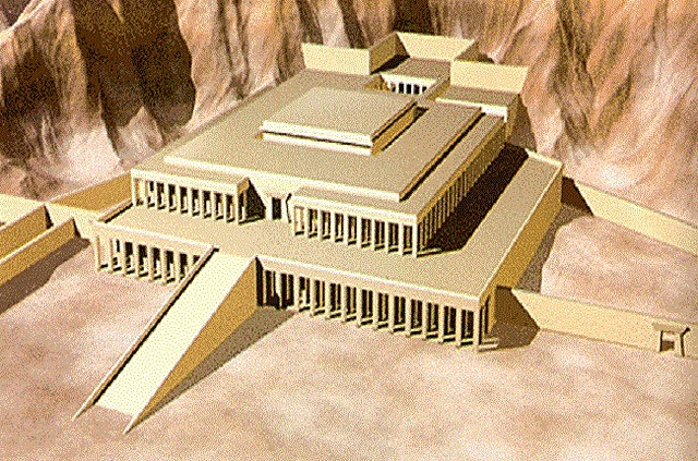 TEMPLO FUNERARIO EGIPTO