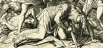 Saul committed suicide on Mt. Gilboa