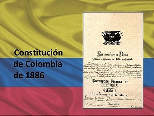 LA REGENERACIÓN  Y CONSTITUCIÓN  DE 1886