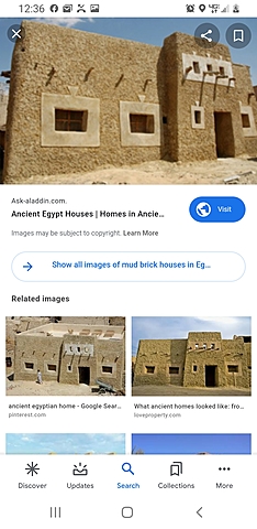 E- mud brick house