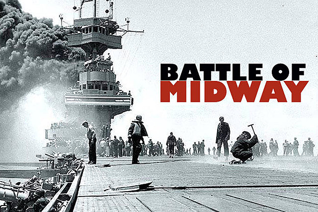 EE.UU derrota a Japon en la batalla de Midway