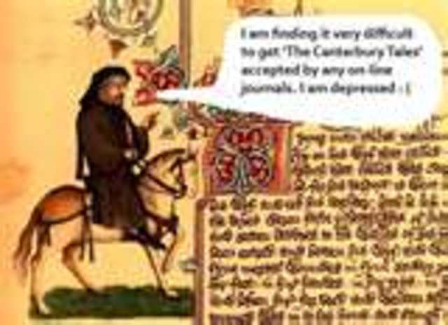 Geoffrey Chaucer begins writing The Canterbury Tales.
